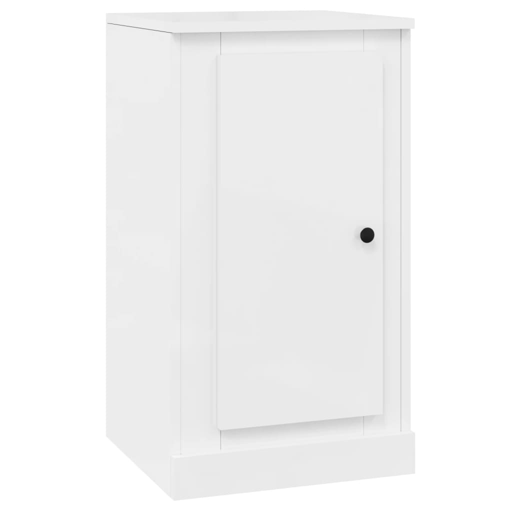 Credenze 2 pz Bianco Lucido 37,5x35,5x67,5 cm Legno Multistrato - homemem39