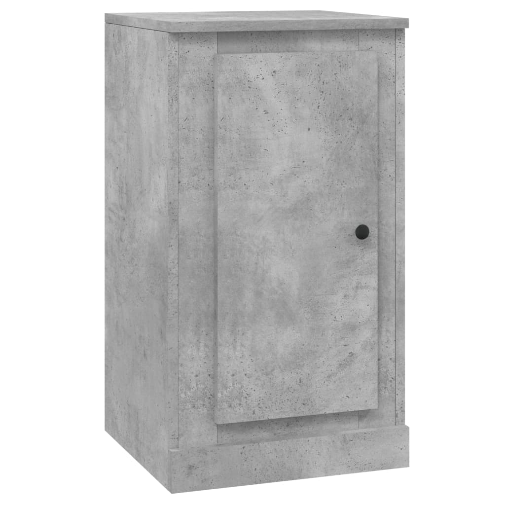 Credenza Grigio Cemento 37,5x35,5x67,5 cm in Legno Multistrato - homemem39