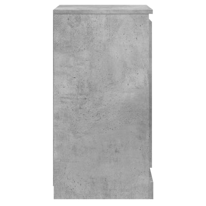 Credenza Grigio Cemento 37,5x35,5x67,5 cm in Legno Multistrato - homemem39