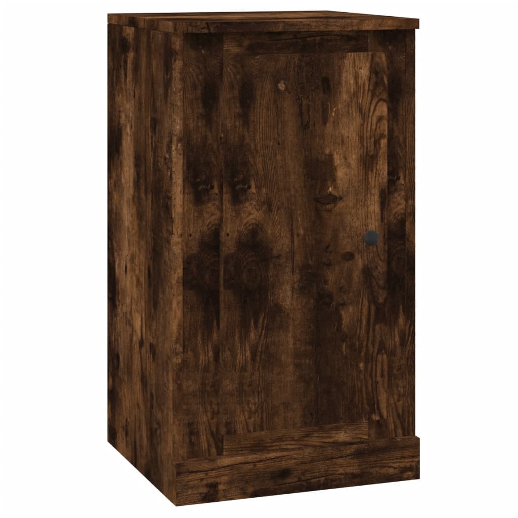 Credenza Rovere Fumo 37,5x35,5x67,5 cm in Legno Multistrato - homemem39