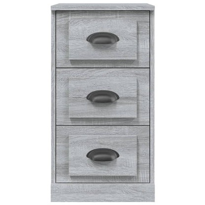 Credenza Grigio Sonoma 36x35,5x67,5 cm in Legno Multistrato - homemem39