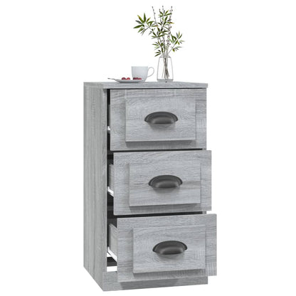 Credenza Grigio Sonoma 36x35,5x67,5 cm in Legno Multistrato - homemem39