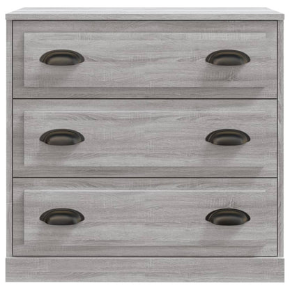 Credenza Grigio Sonoma 70x35,5x67,5 cm in Legno Multistrato - homemem39