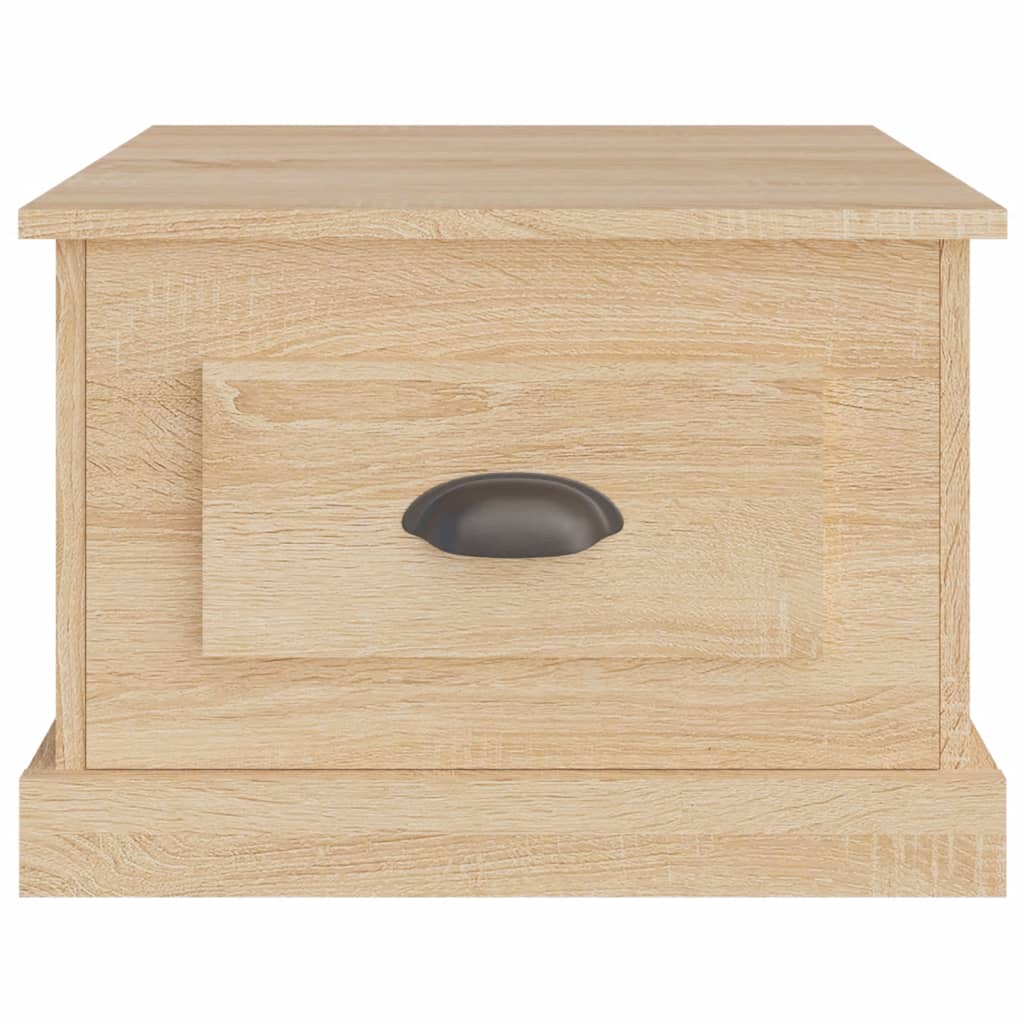 Tavolino da Salotto Rovere Sonoma 50x50x35 cm Legno Multistrato - homemem39