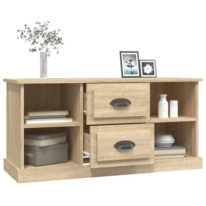 Mobile Porta TV Rovere Sonoma 99,5x35,5x48 cm Legno Multistrato - homemem39