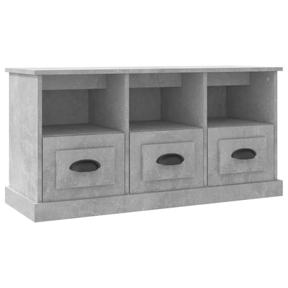 Mobile per TV Grigio Cemento 100x35x50 cm in Legno Multistrato - homemem39