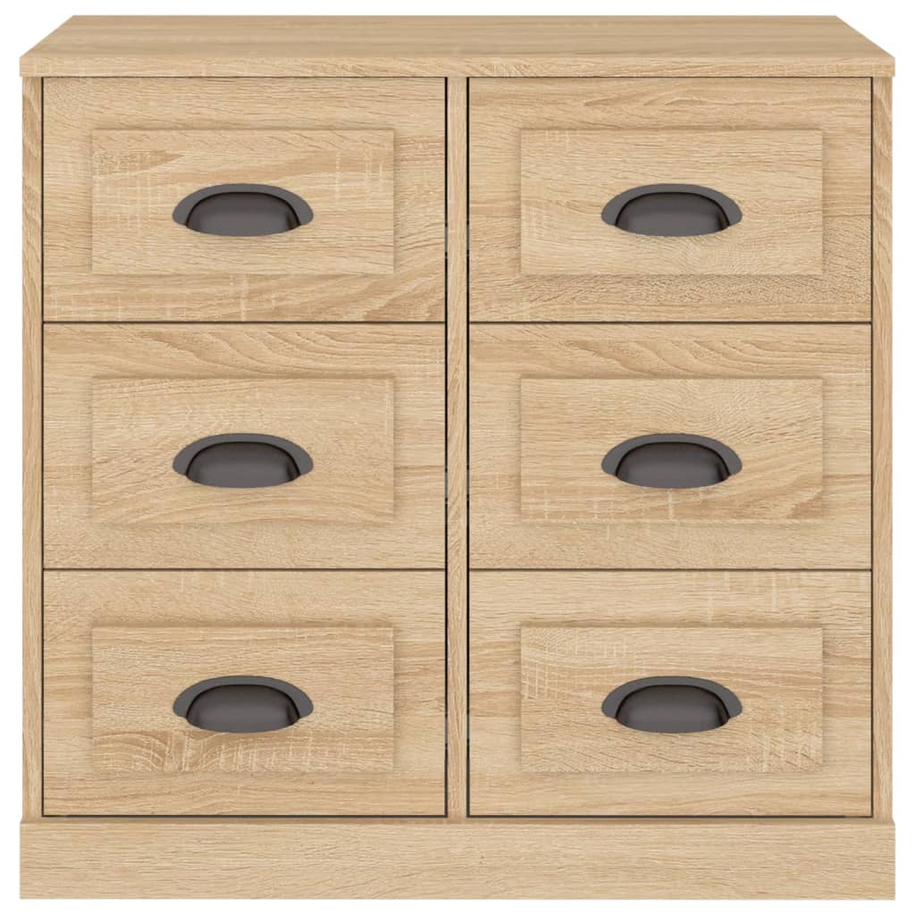 Credenza Rovere Sonoma 70x35,5x67,5 cm in Legno Multistrato - homemem39