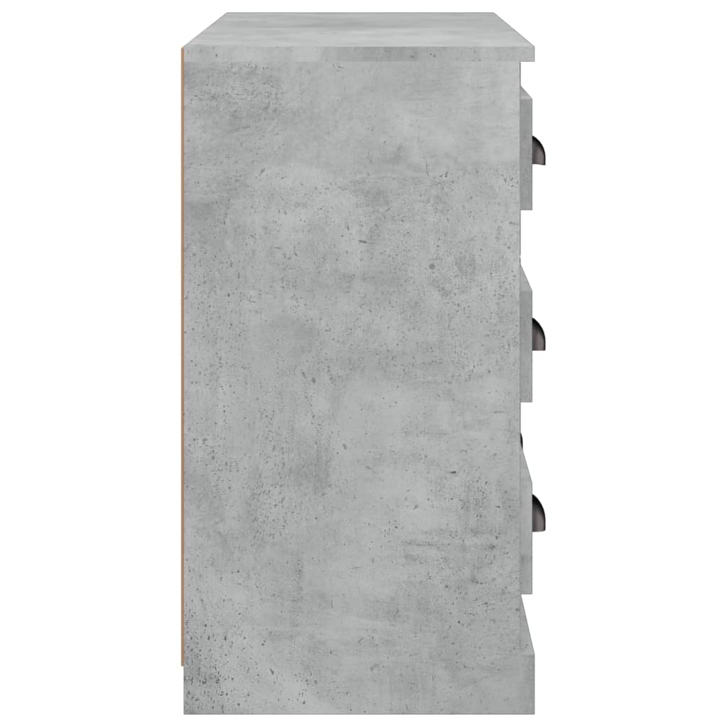 Credenza Grigio Cemento 70x35,5x67,5 cm in Legno Multistrato - homemem39