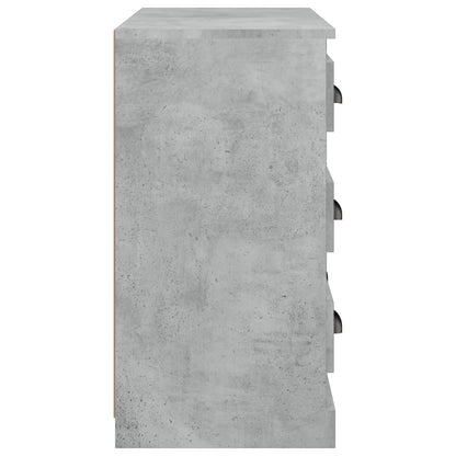 Credenza Grigio Cemento 70x35,5x67,5 cm in Legno Multistrato - homemem39