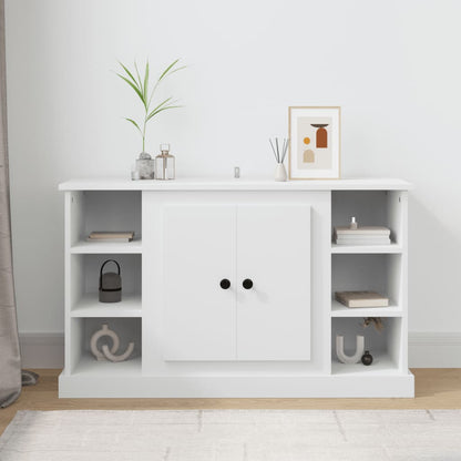 Credenza Bianca 100x35,5x60 cm in Legno Multistrato - homemem39