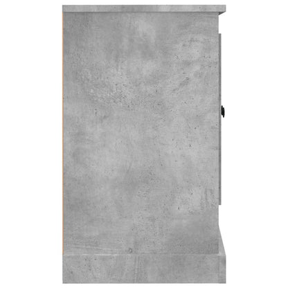 Credenza Grigio Cemento 100x35,5x60 cm in Legno Multistrato - homemem39