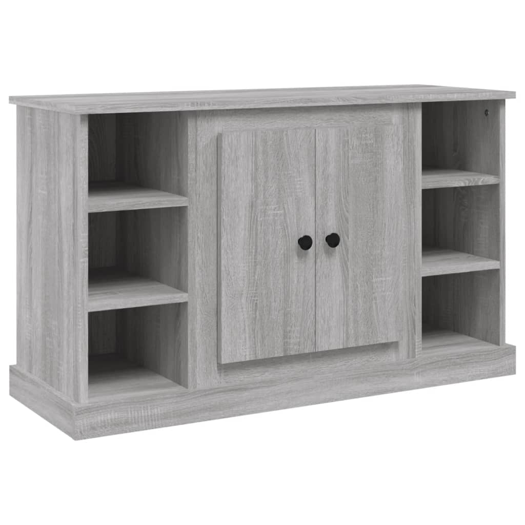 Credenza Grigio Sonoma 100x35,5x60 cm in Legno Multistrato - homemem39