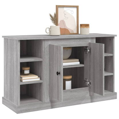 Credenza Grigio Sonoma 100x35,5x60 cm in Legno Multistrato - homemem39