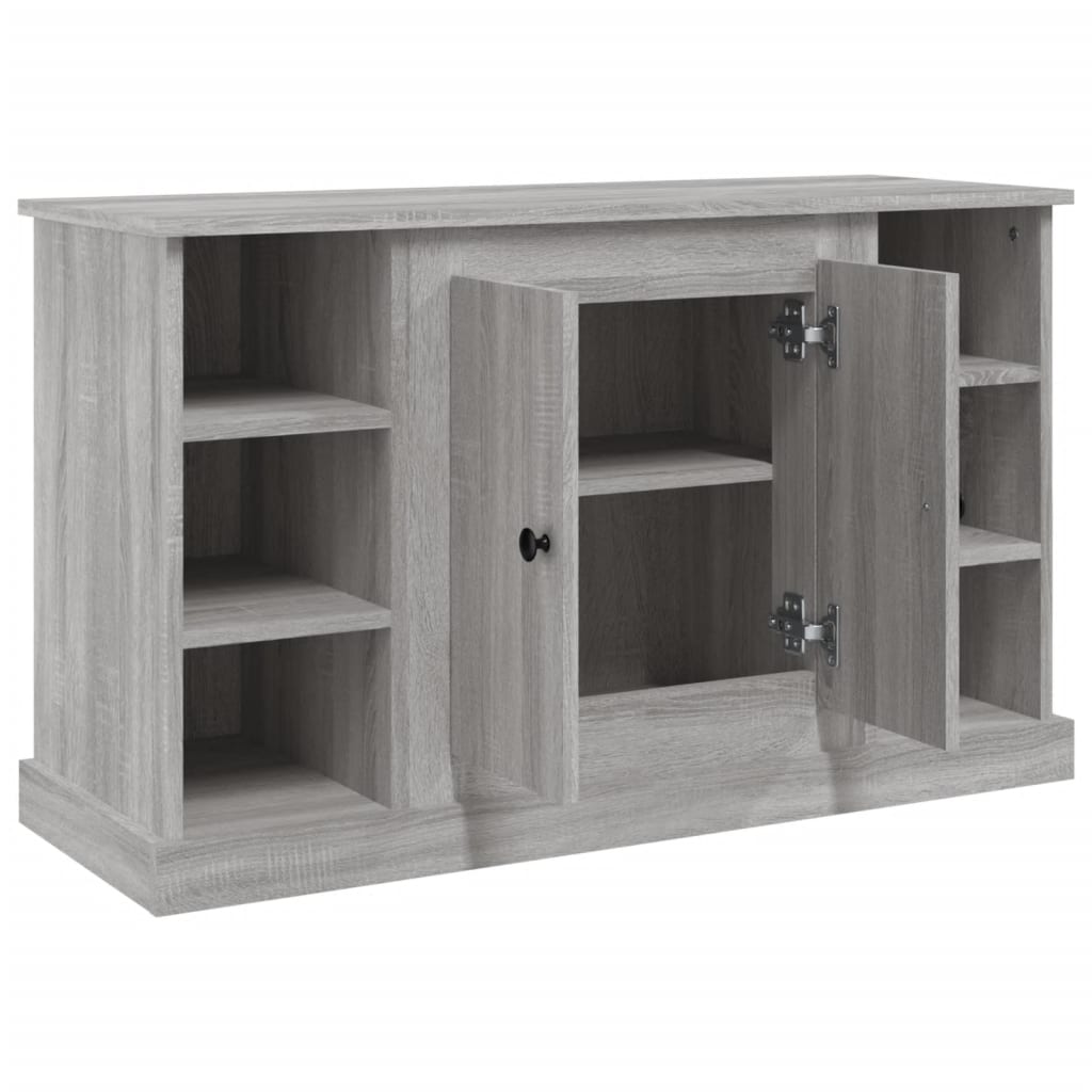 Credenza Grigio Sonoma 100x35,5x60 cm in Legno Multistrato - homemem39