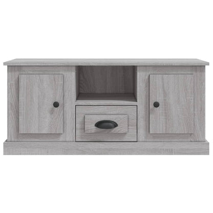 Mobile TV Grigio Sonoma 100x35,5x45 cm in Legno Multistrato - homemem39