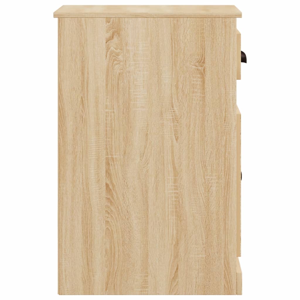 Mobiletto Cassetto Rovere Sonoma 40x50x75 cm Legno Multistrato - homemem39