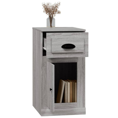 Mobiletto Cassetto Grigio Sonoma 40x50x75 cm Legno Multistrato - homemem39