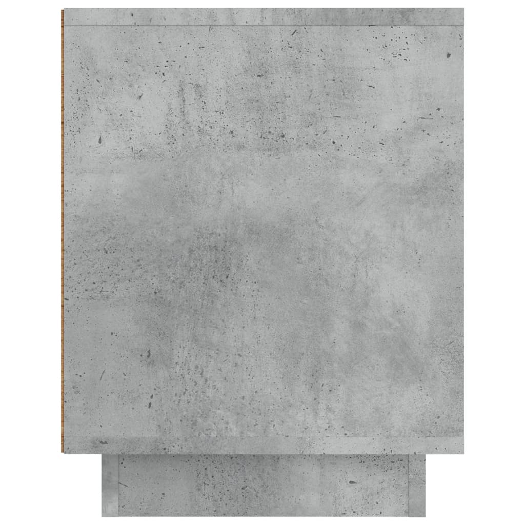 Mobile Porta TV Grigio Cemento 80x35x45 cm in Legno Multistrato - homemem39