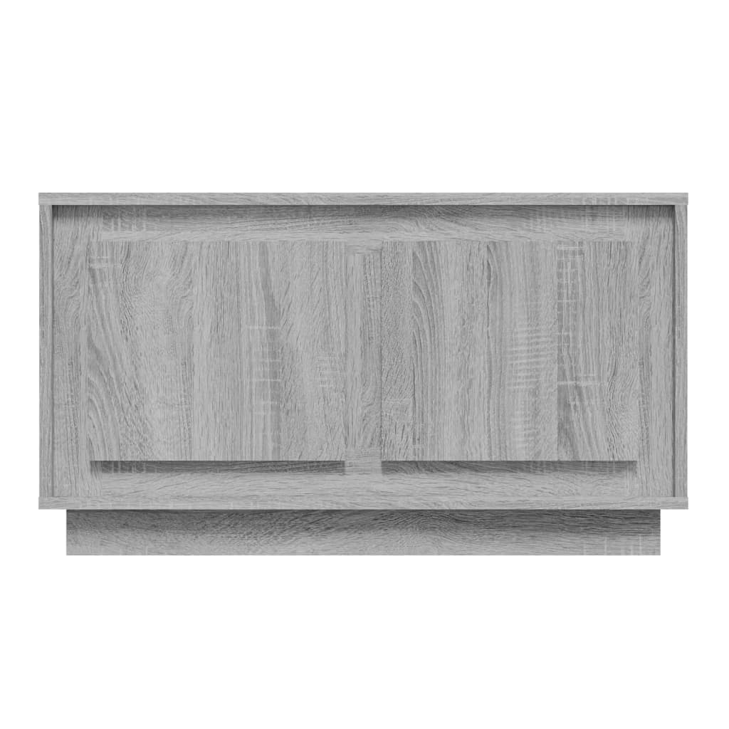 Mobile Porta TV Grigio Sonoma 80x35x45 cm in Legno Multistrato - homemem39