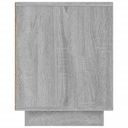 Mobile Porta TV Grigio Sonoma 80x35x45 cm in Legno Multistrato - homemem39