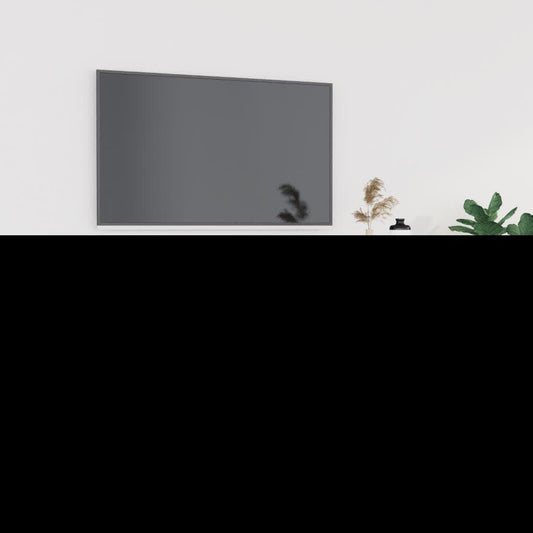 Mobile Porta TV Grigio Cemento 102x35x45cm in Legno Multistrato - homemem39