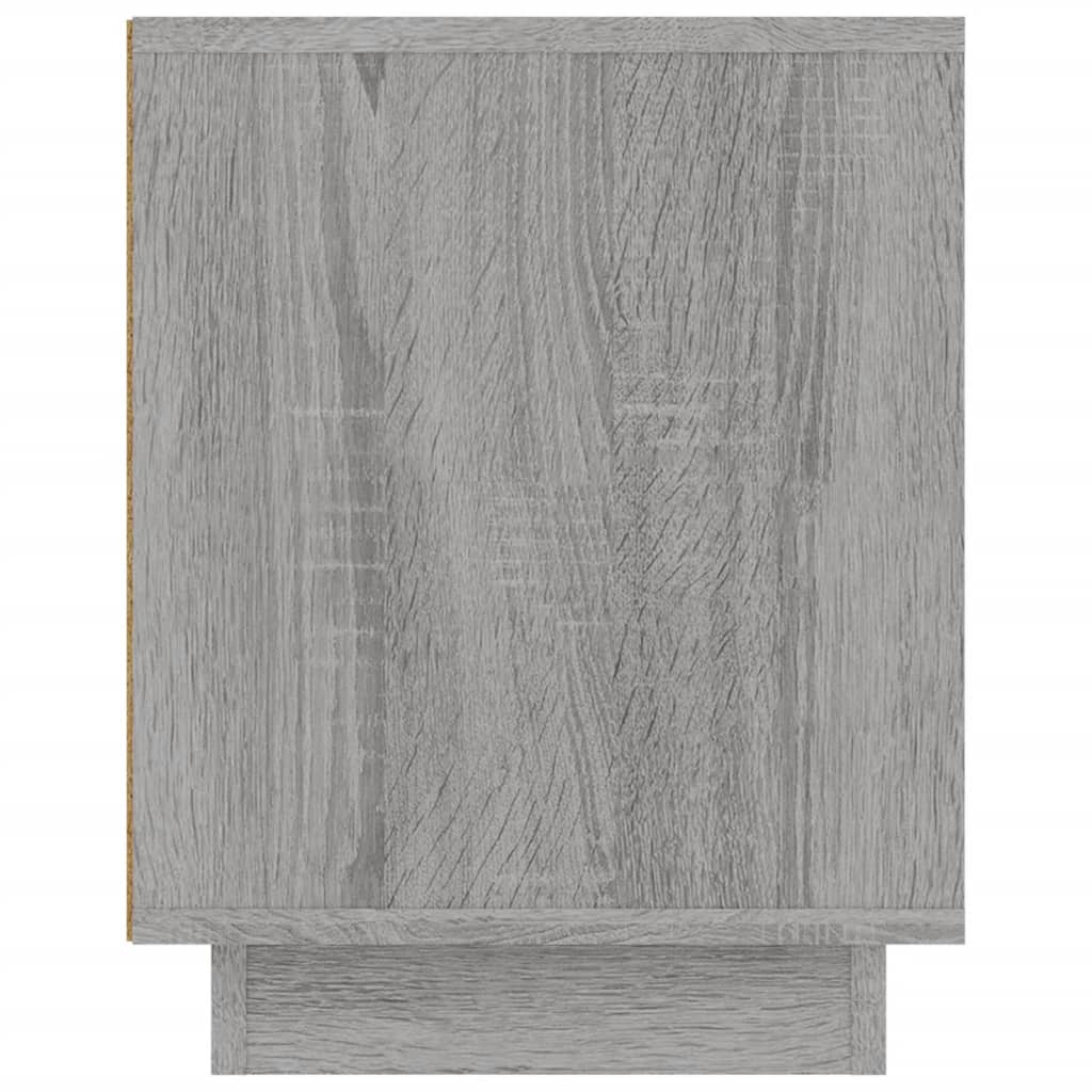 Mobile TV Grigio Sonoma 102x35x45 cm in Legno Multistrato - homemem39