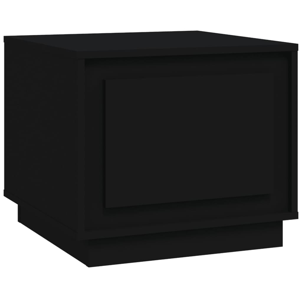 Tavolino da Salotto Nero 51x50x44 cm in Legno Multistrato - homemem39