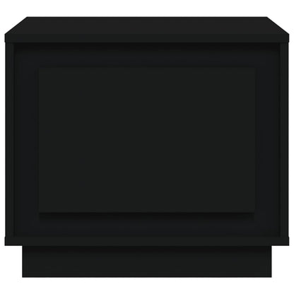 Tavolino da Salotto Nero 51x50x44 cm in Legno Multistrato - homemem39