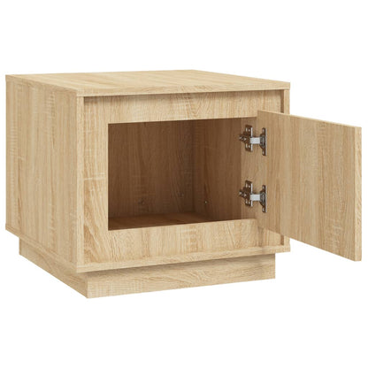 Tavolino da Salotto Rovere Sonoma 51x50x44 cm Legno Multistrato - homemem39