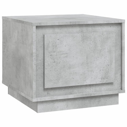 Tavolino da Salotto Grigio Cemento 51x50x44cm Legno Multistrato - homemem39