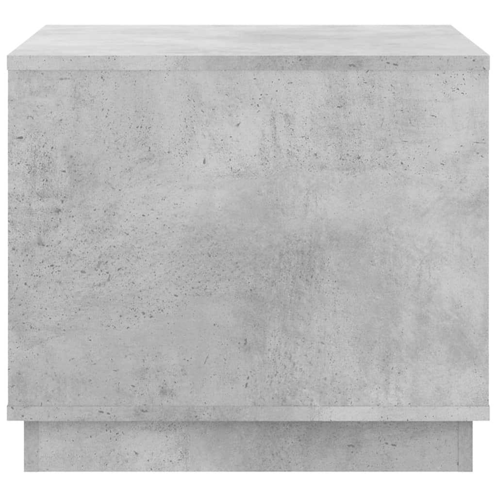 Tavolino da Salotto Grigio Cemento 51x50x44cm Legno Multistrato - homemem39