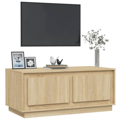 Tavolino da Salotto Rovere Sonoma 102x50x44cm Legno Multistrato - homemem39