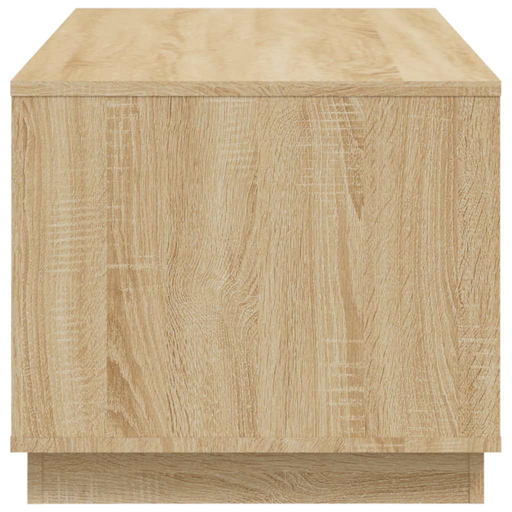 Tavolino da Salotto Rovere Sonoma 102x50x44cm Legno Multistrato - homemem39