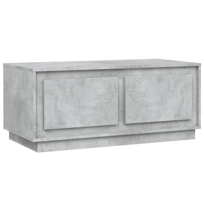 Tavolino Salotto Grigio Cemento 102x50x44 cm Legno Multistrato - homemem39