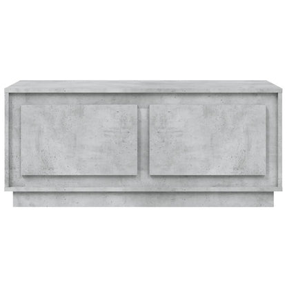 Tavolino Salotto Grigio Cemento 102x50x44 cm Legno Multistrato - homemem39