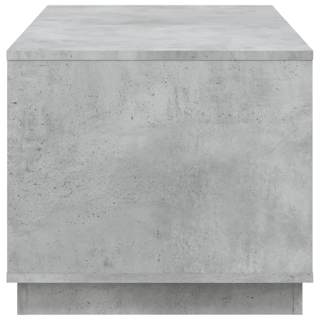 Tavolino Salotto Grigio Cemento 102x50x44 cm Legno Multistrato - homemem39