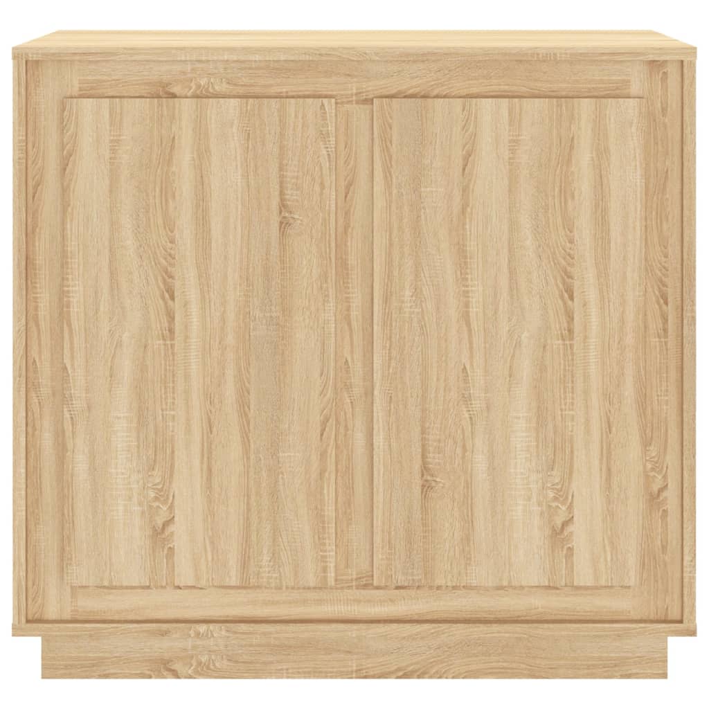 Credenza Rovere Sonoma 80x34x75 cm in Legno Multistrato - homemem39