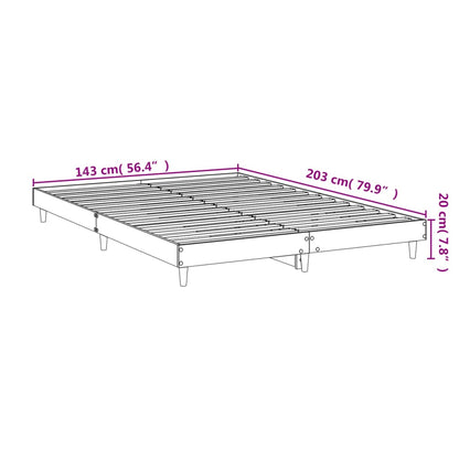 Giroletto Bianco 140x200 cm in Legno Multistrato - homemem39