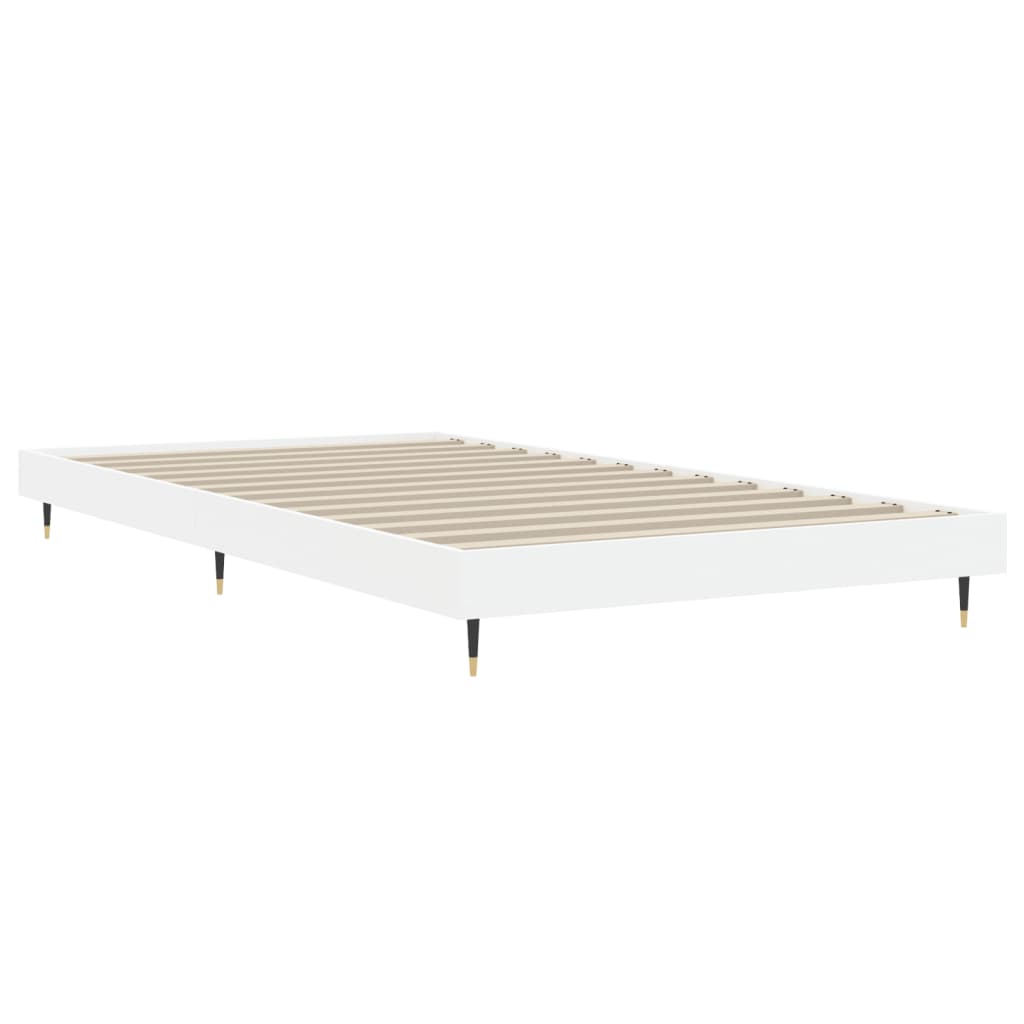 Giroletto Bianco 90x200 cm in Legno Multistrato - homemem39