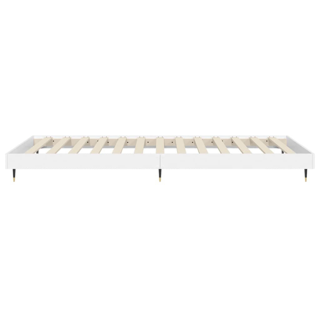 Giroletto Bianco 90x200 cm in Legno Multistrato - homemem39