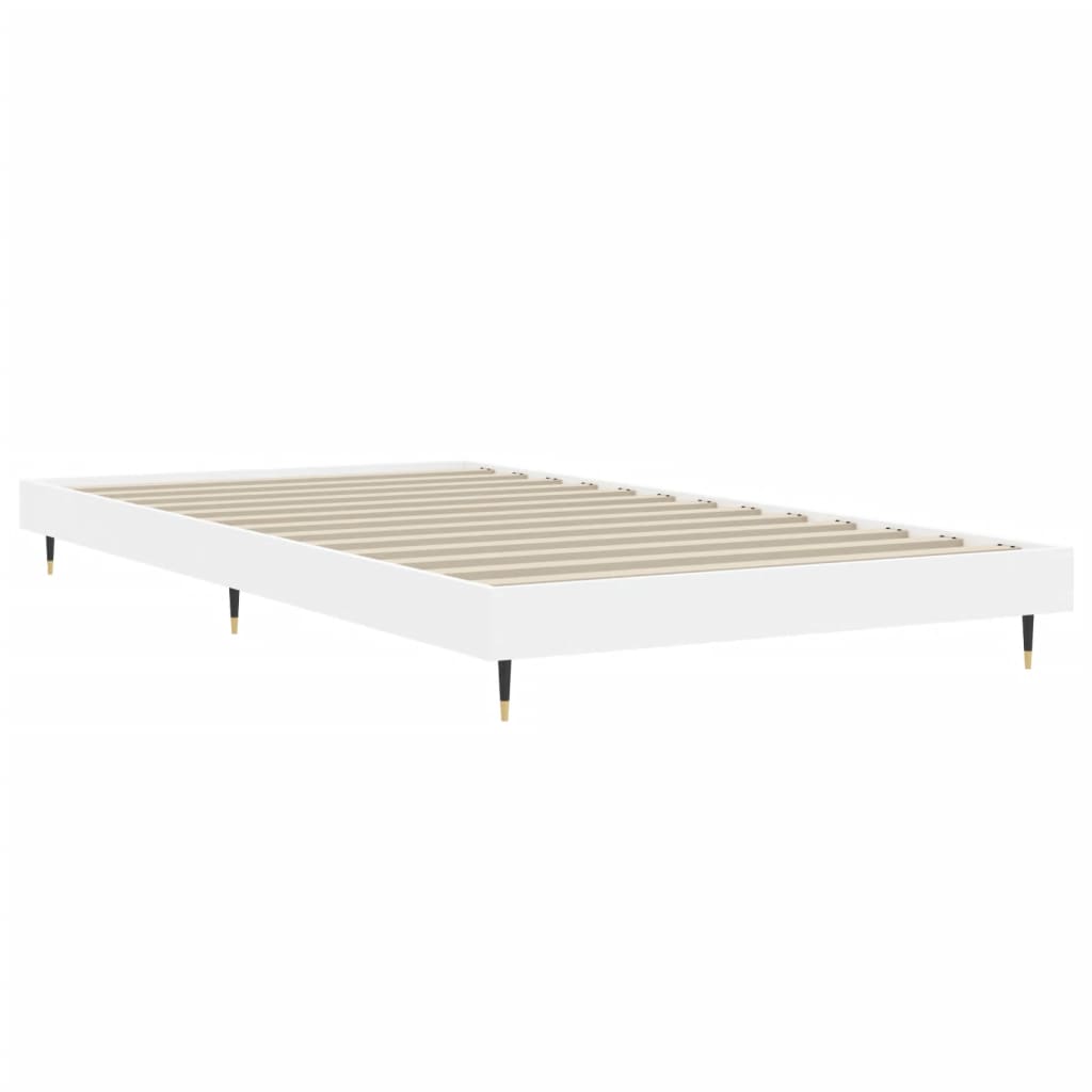 Giroletto Bianco 90x190 cm in Legno Multistrato - homemem39