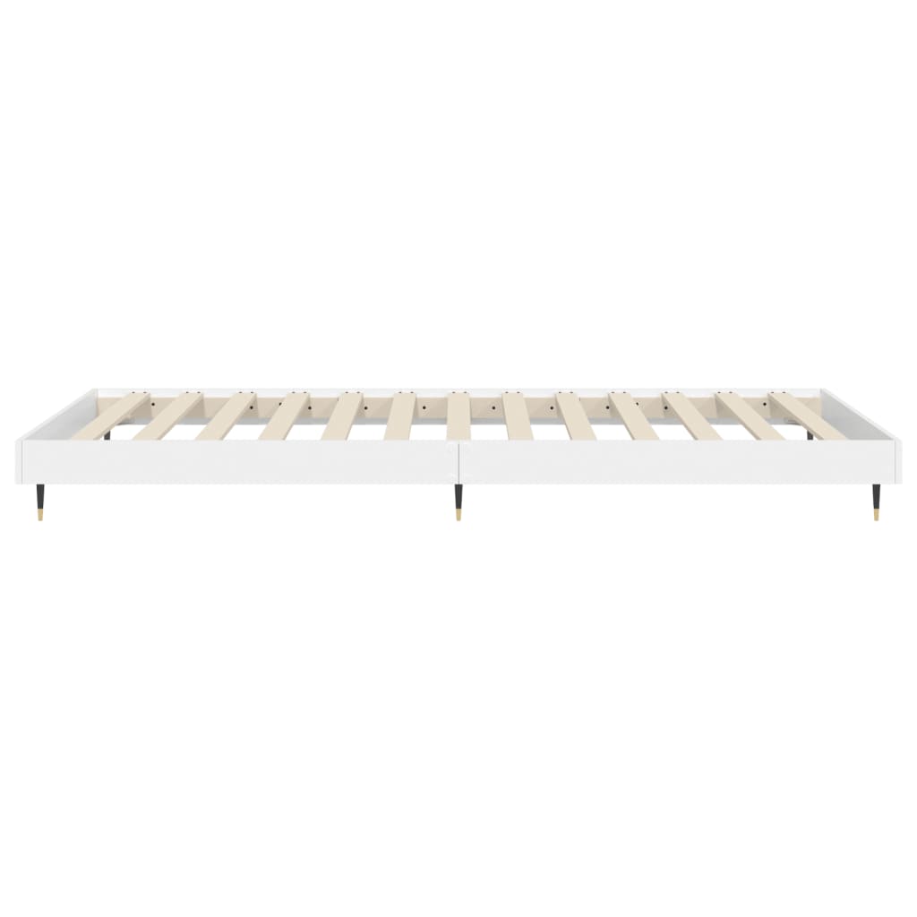 Giroletto Bianco 90x190 cm in Legno Multistrato - homemem39