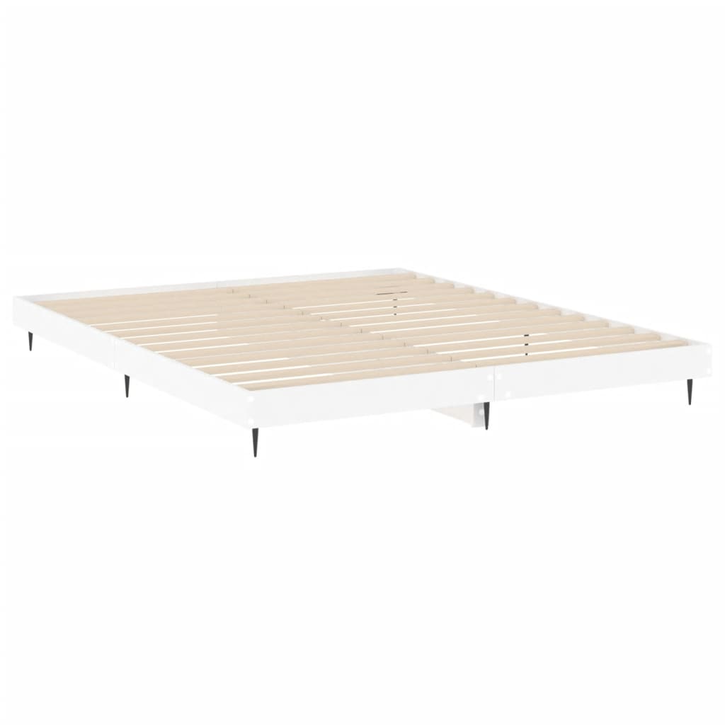 Giroletto Bianco 200x200 cm in Legno Multistrato - homemem39