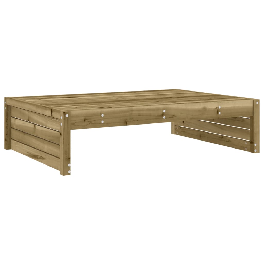 Poggiapiedi da Giardino 120x80 cm in Legno Impregnato di Pino - homemem39