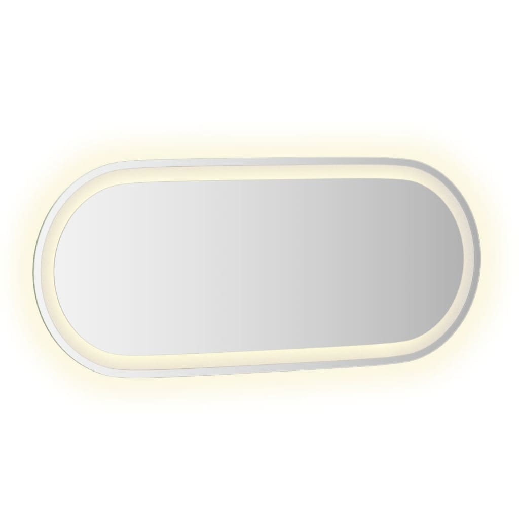 Specchio da Bagno LED 90x40 cm Ovale - homemem39