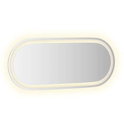 Specchio da Bagno LED 90x40 cm Ovale - homemem39