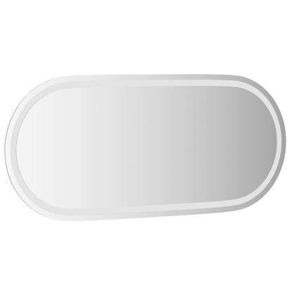 Specchio da Bagno LED 100x45 cm Ovale - homemem39