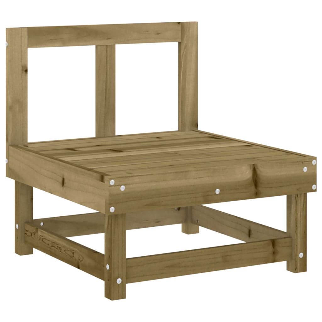 Set Salotto da Giardino 3 pz in Legno Impregnato di Pino - homemem39