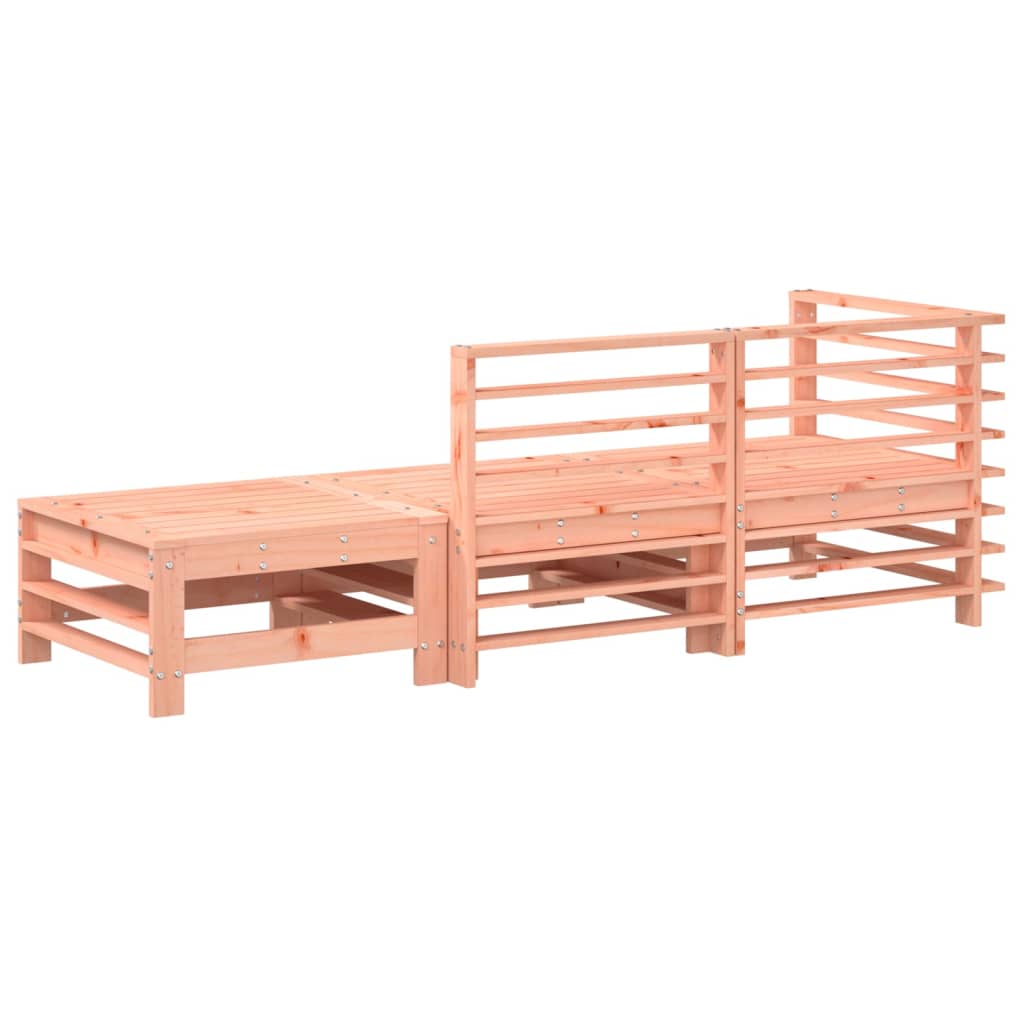 Set Salotto da Giardino 3 pz in Legno Massello di Douglas - homemem39