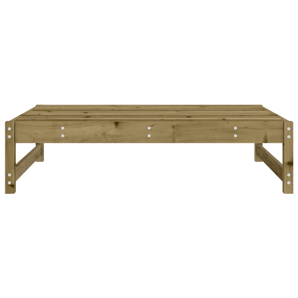 Poggiapiedi da Giardino 120x80 cm in Legno Impregnato di Pino - homemem39